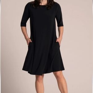 Sympli pocketed trapeze dress Sz 8